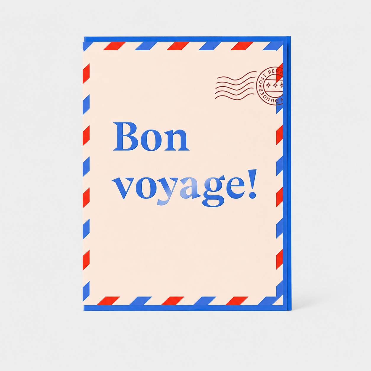 Love & Friendship Card | Bon Voyage Letter