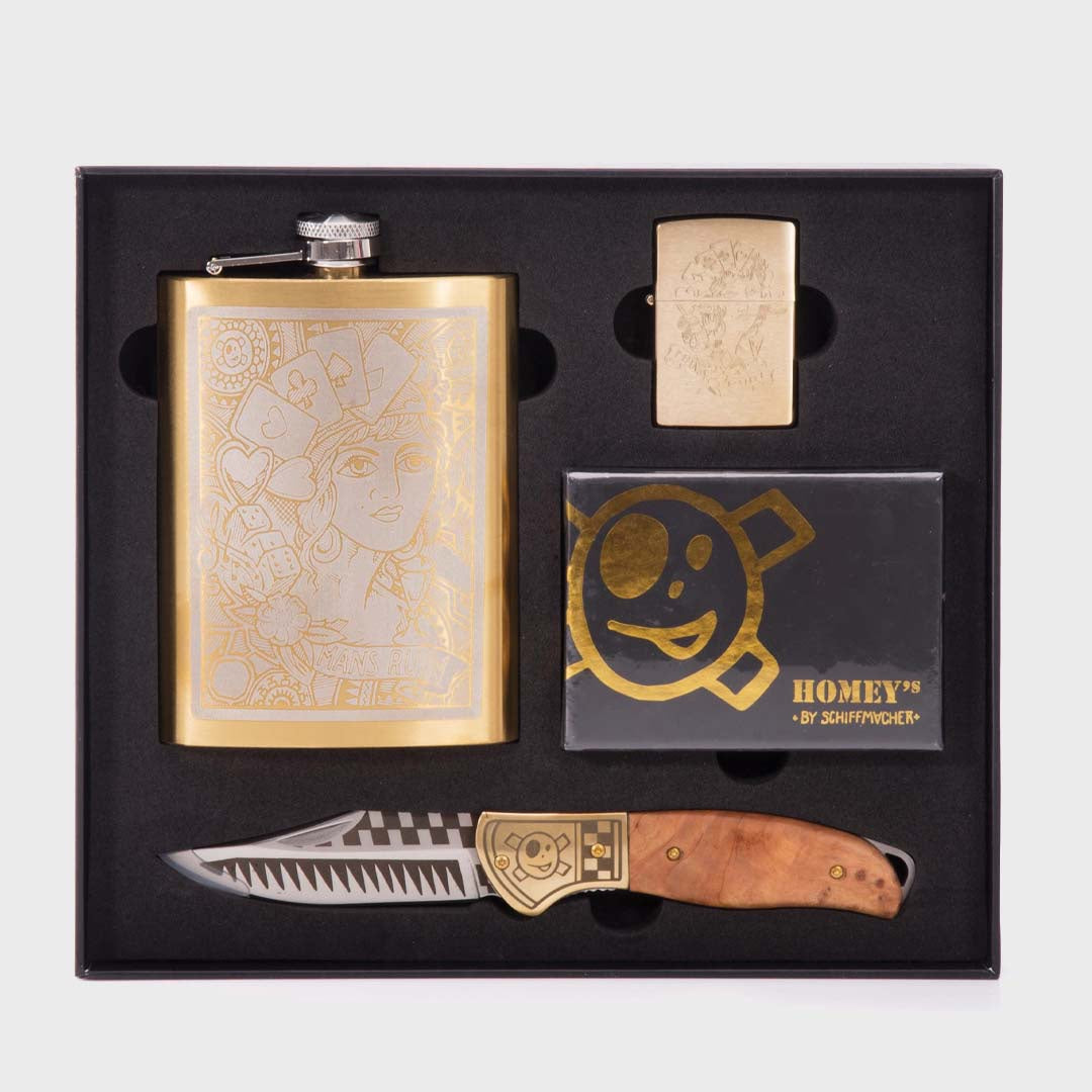 MAN'S RUIN by SCHIFFMACHER GIFTBOX | BLACK/GOLD