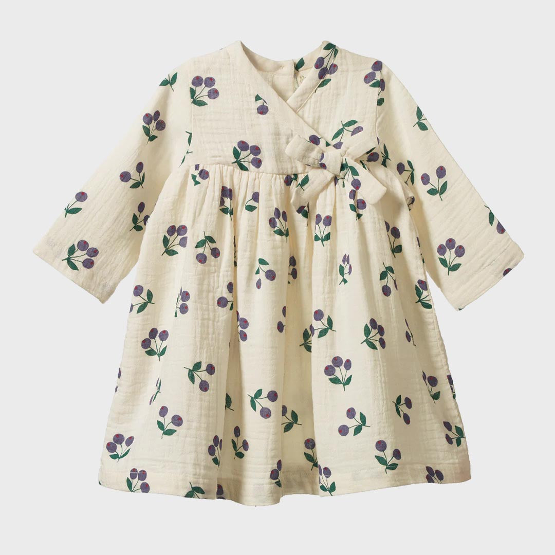 Marbel Dress | Winter Berry Print