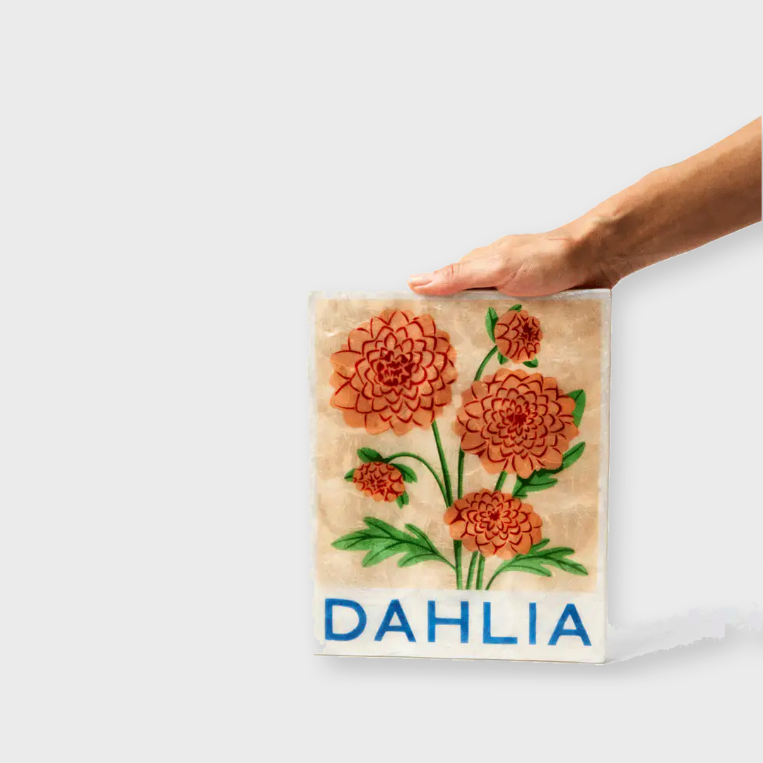Market Wall Art Dahlia