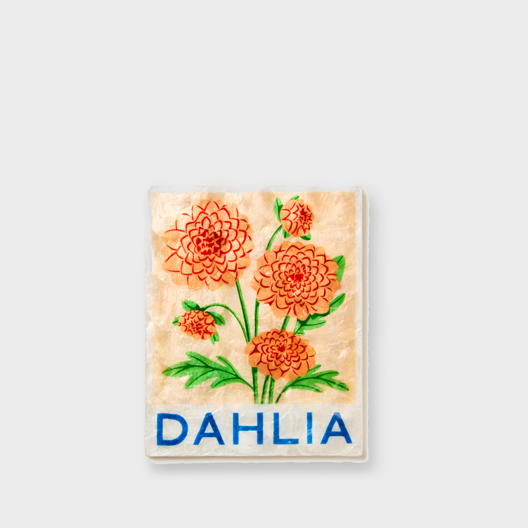 Market Wall Art Dahlia