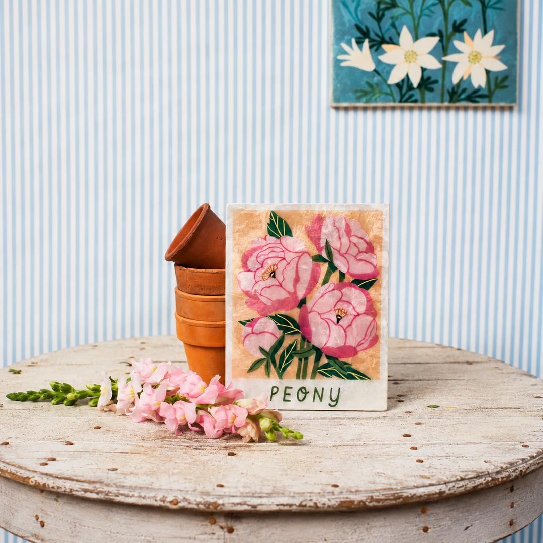 Market Wall Art Peony