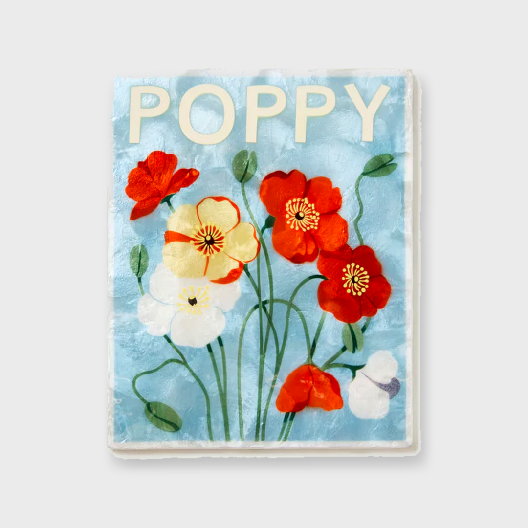 Market Wall Art Poppy