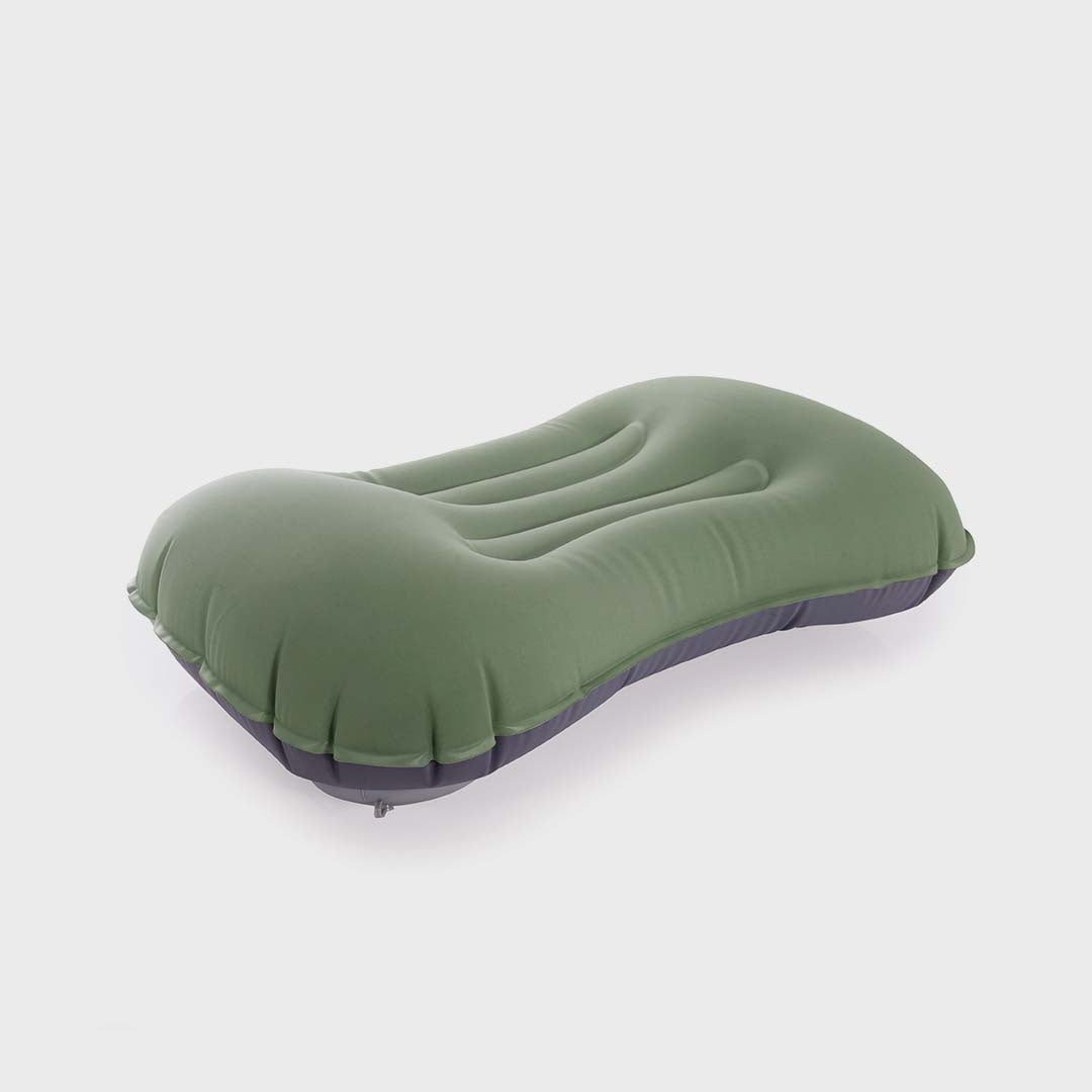 INFLATABLE PILLOW with PUMP | KHAKI