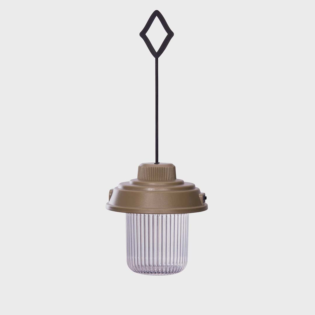 RECHARGEABLE HANGING LANTERN | KHAKI