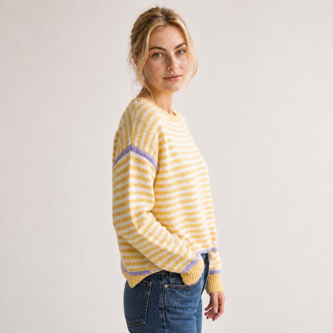 Oversized Sweater | Yellow