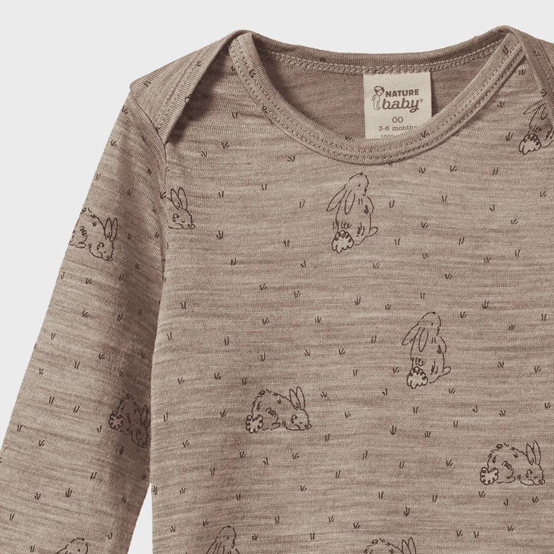 Merino Bodysuit | Bramble Burrow Print