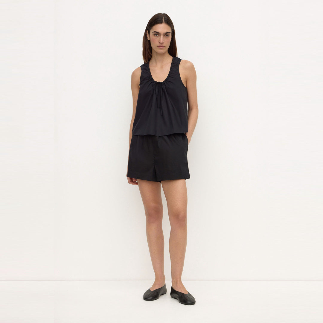 Assembly Label Micha Poplin Short in Black