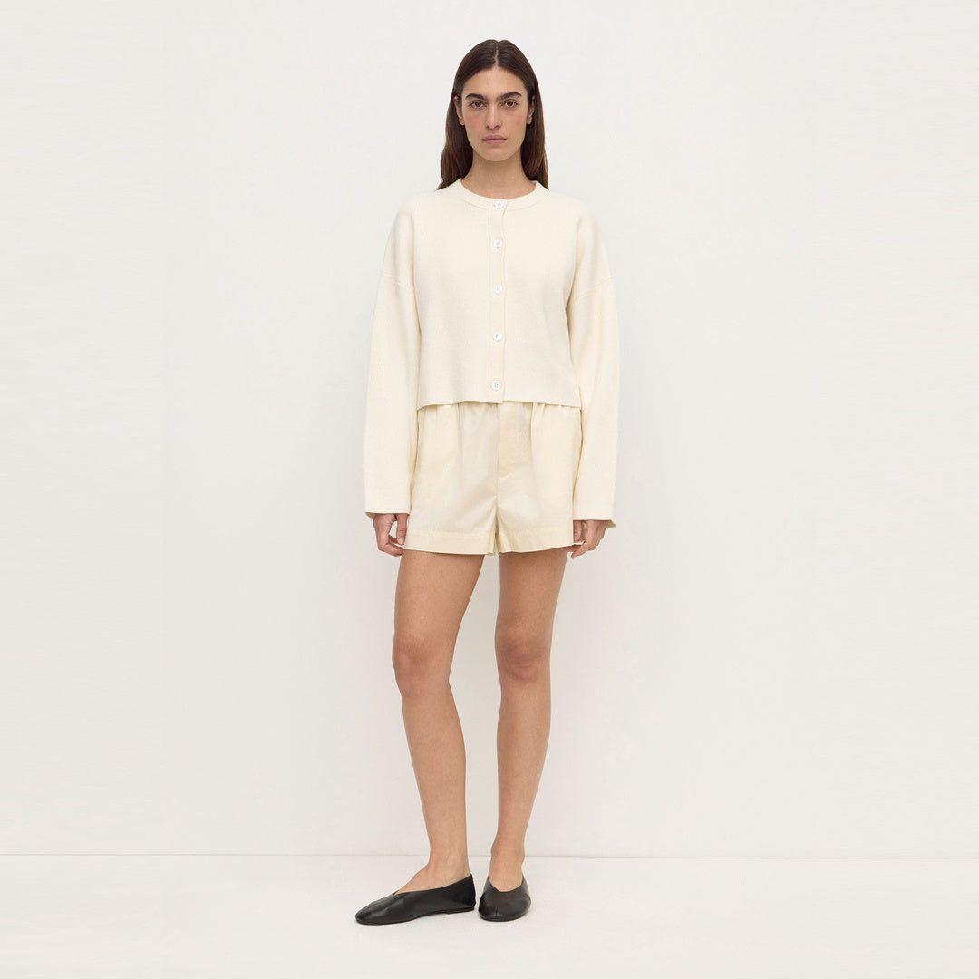 Assembly Label Micha Poplin Short in Vanilla