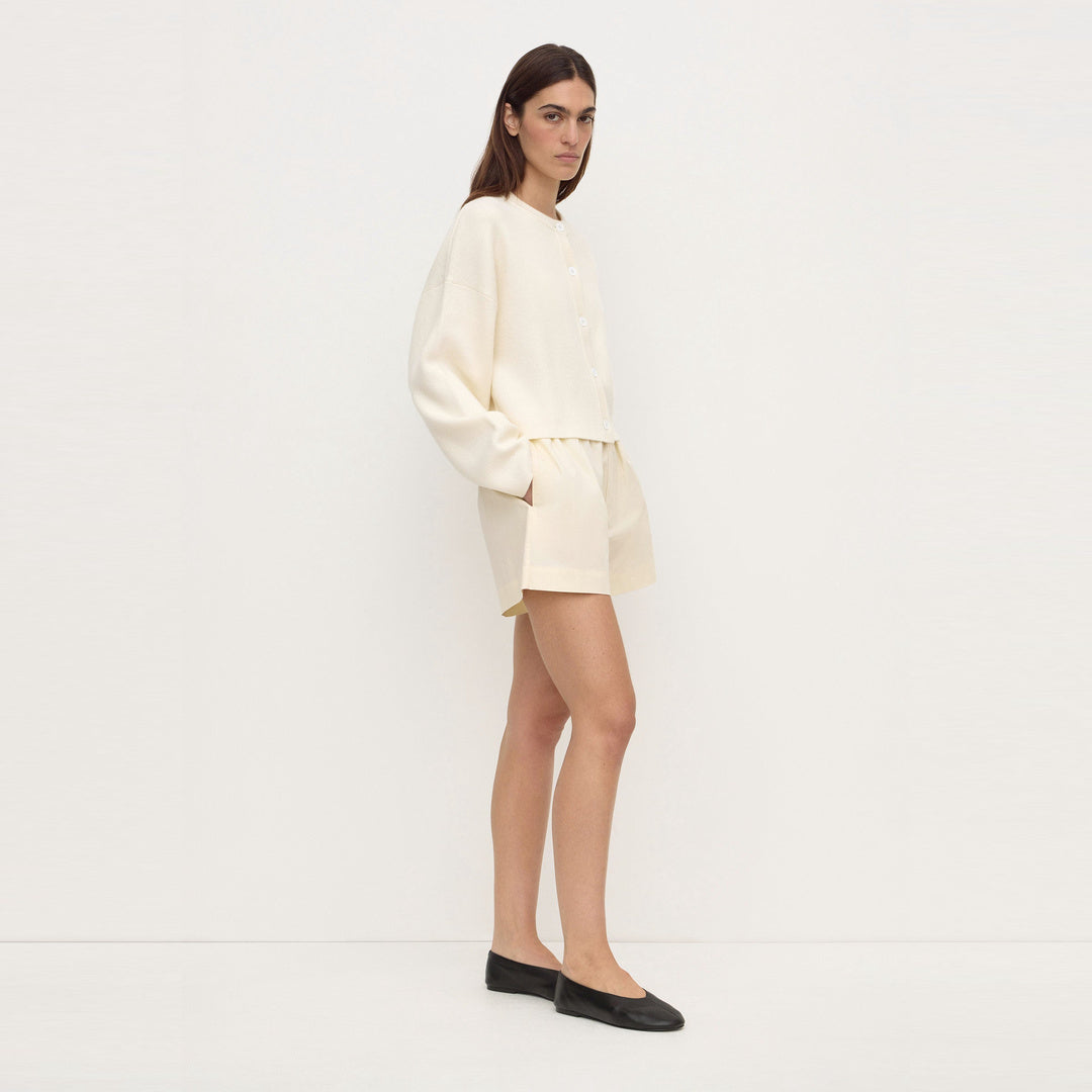 Assembly Label Micha Poplin Short in Vanilla