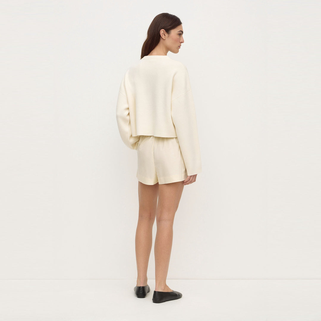 Assembly Label Micha Poplin Short in Vanilla
