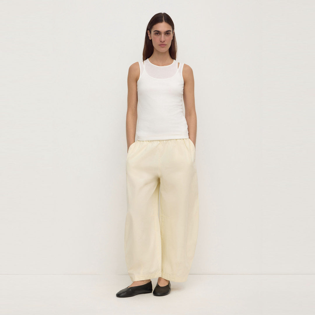 Assembly Label Mika Jersey Layered Tank in White