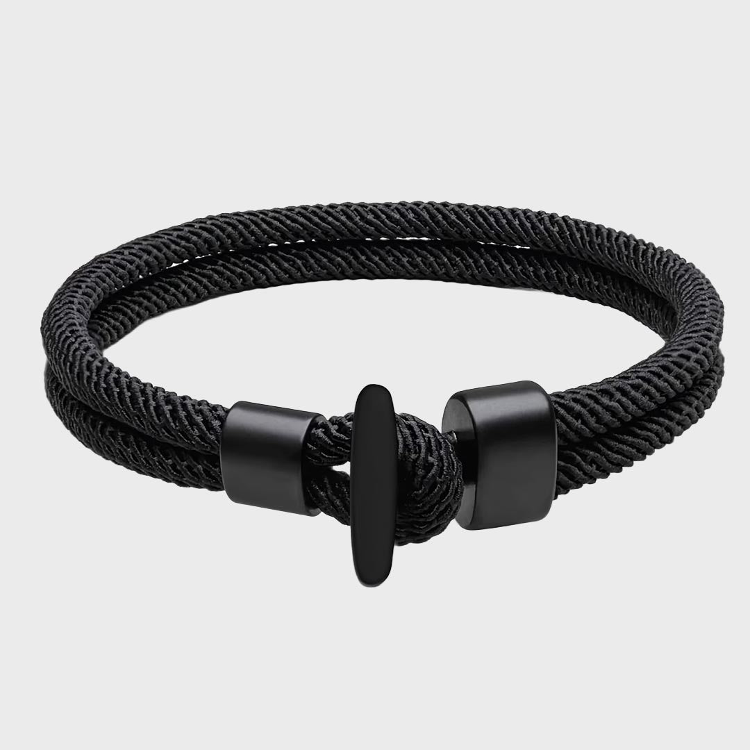 Milan Line Bracelet | Black