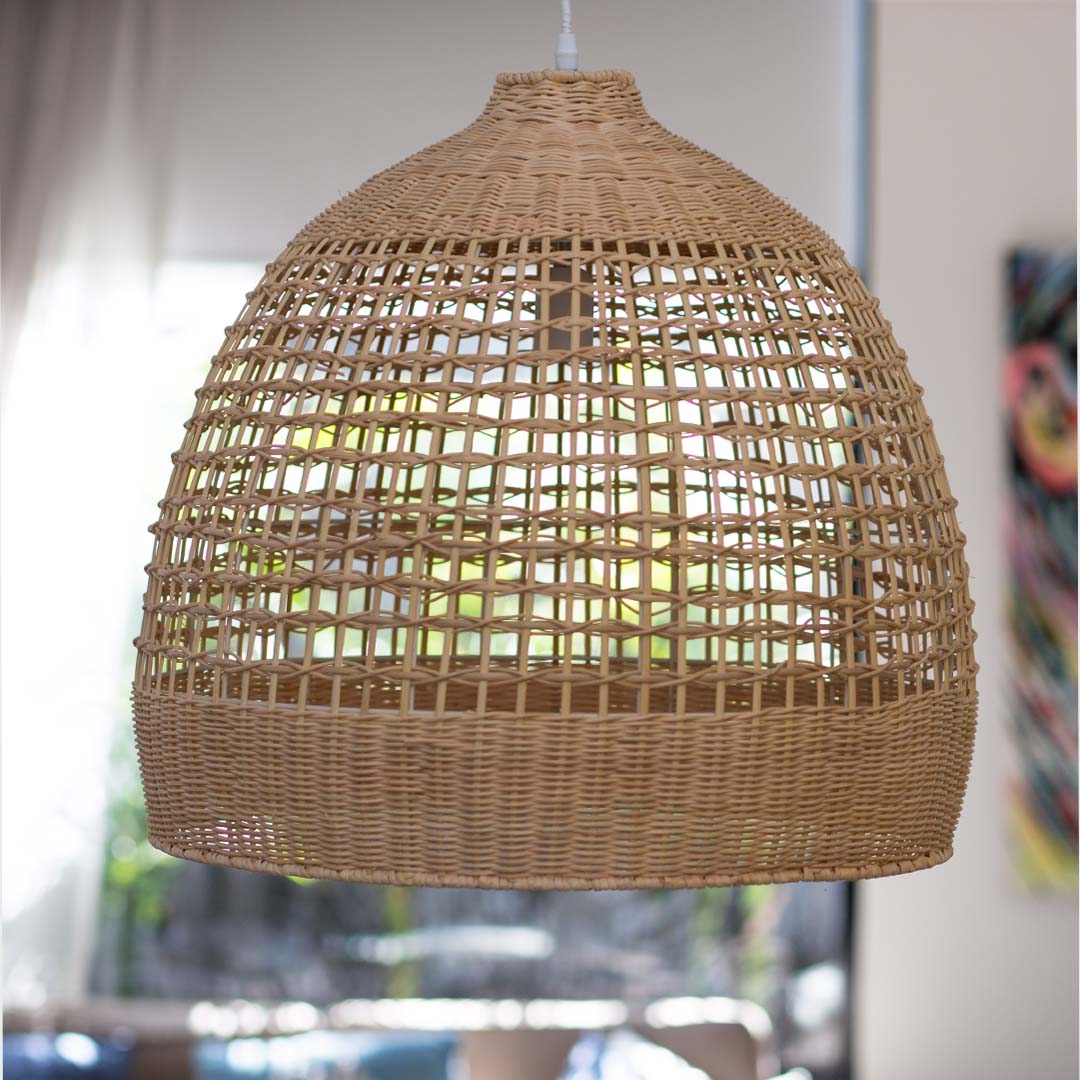 DOME RATTAN PENDANT