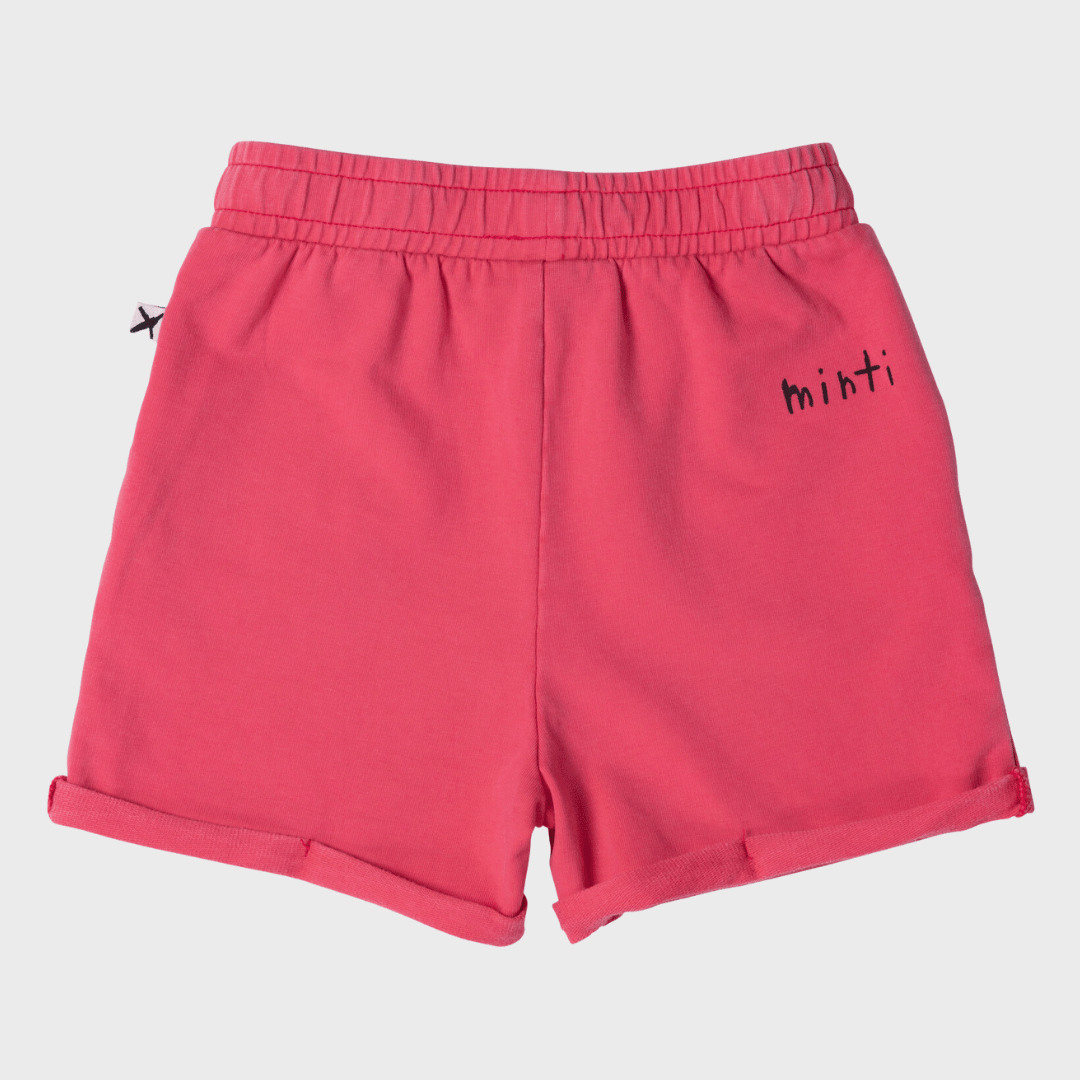 BLASTED TRACK SHORT - PINK WASH