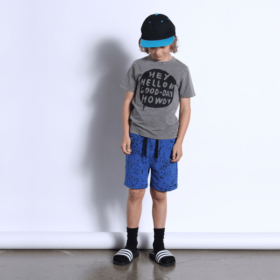 SPECKLE SHORT | BLUE