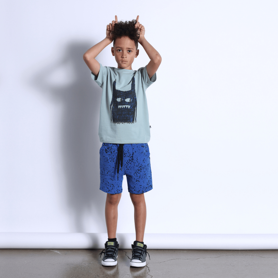 SPECKLE SHORT | BLUE