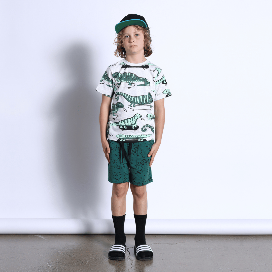 SPECKLE SHORT | GREEN
