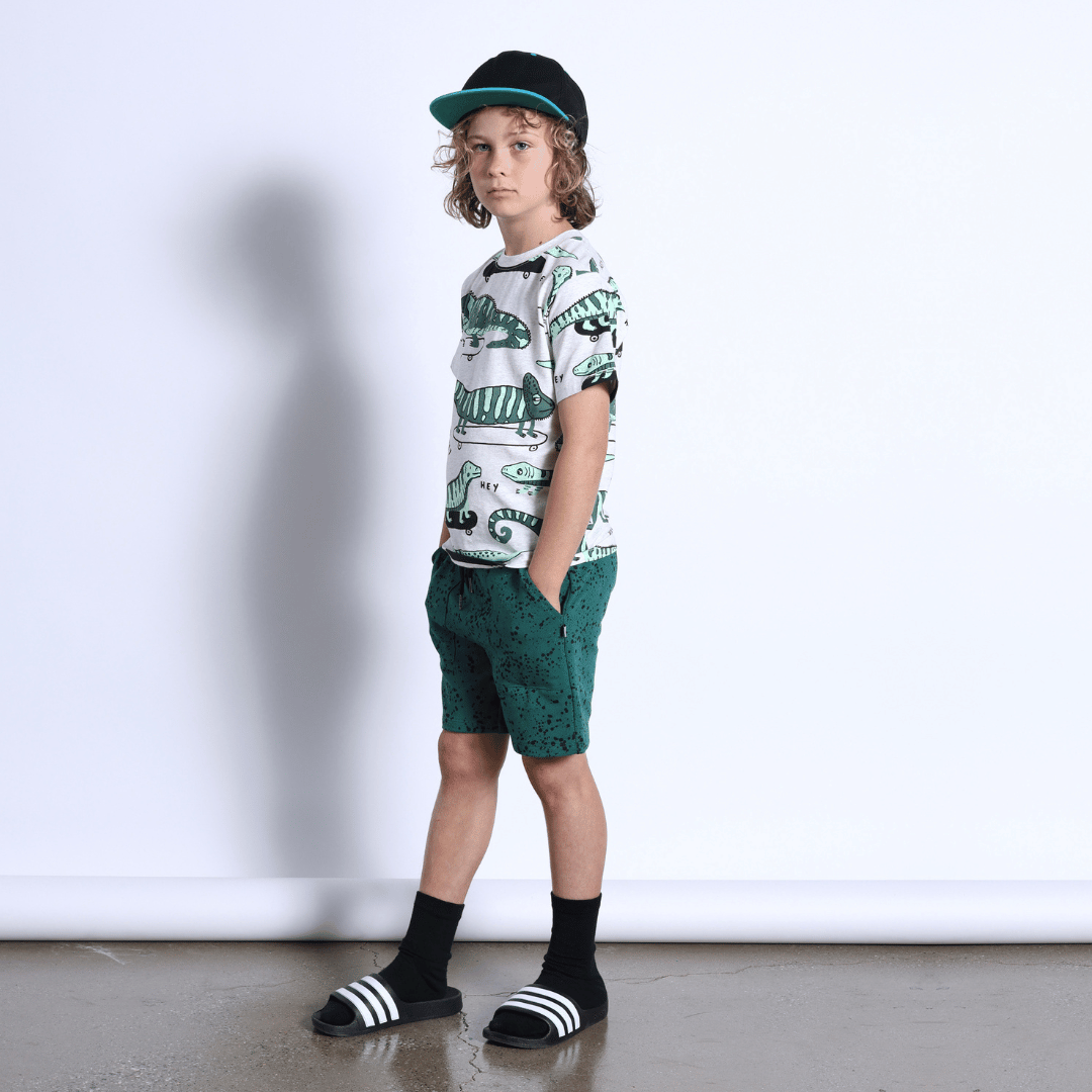 SPECKLE SHORT | GREEN