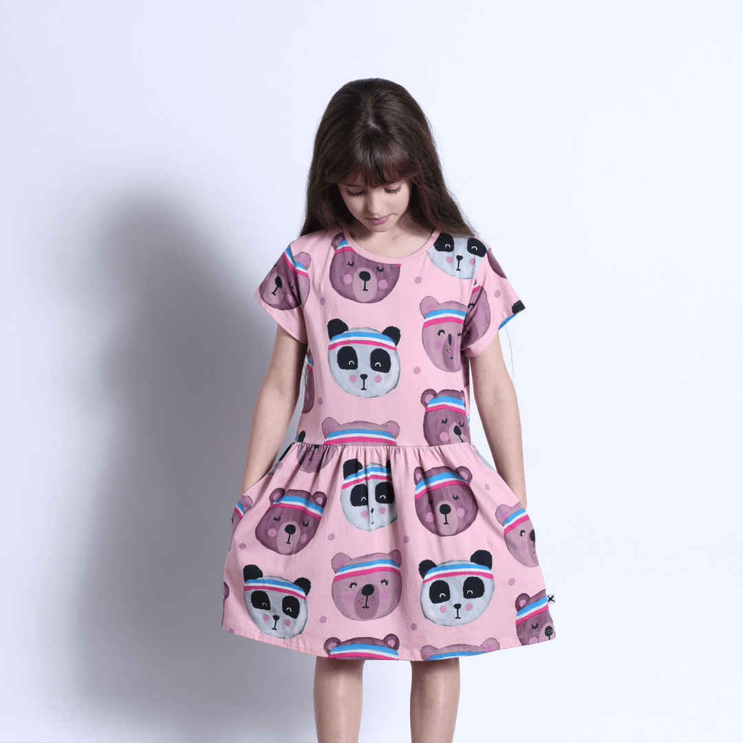 SPORTY BEARS DRESS - BALLET