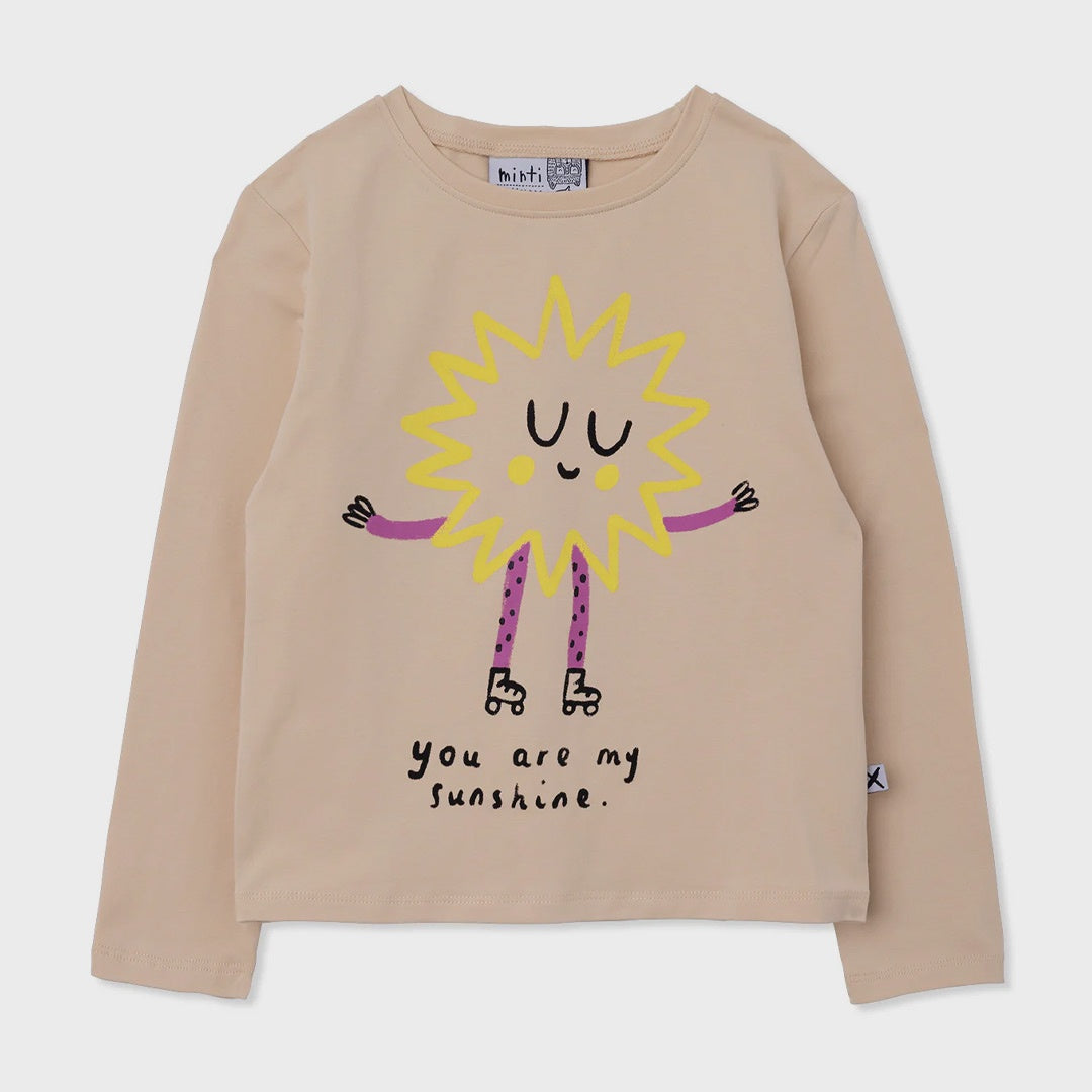 Sunshine Skater Tee | Beige