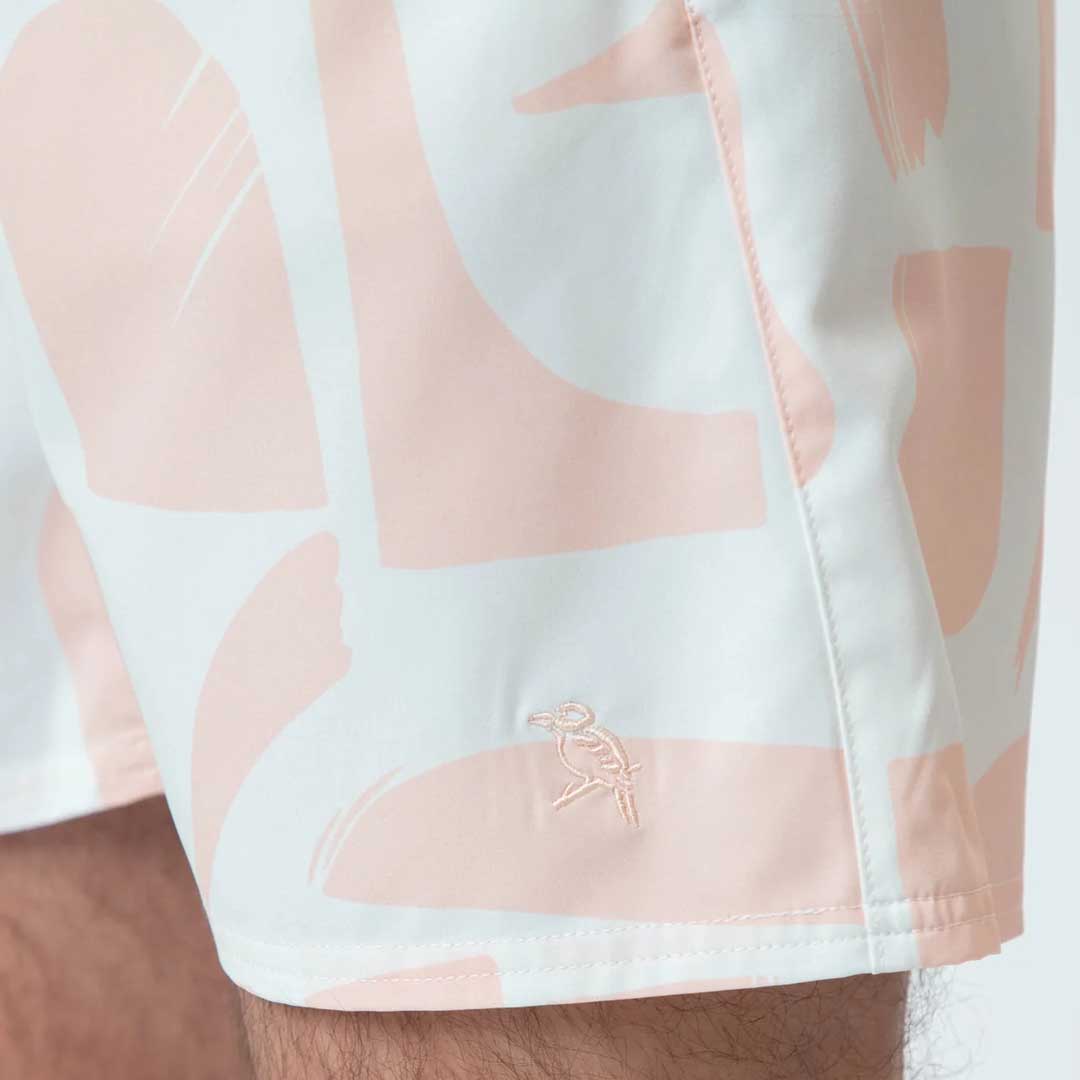 Active Short | Snow Peach Sunburst
