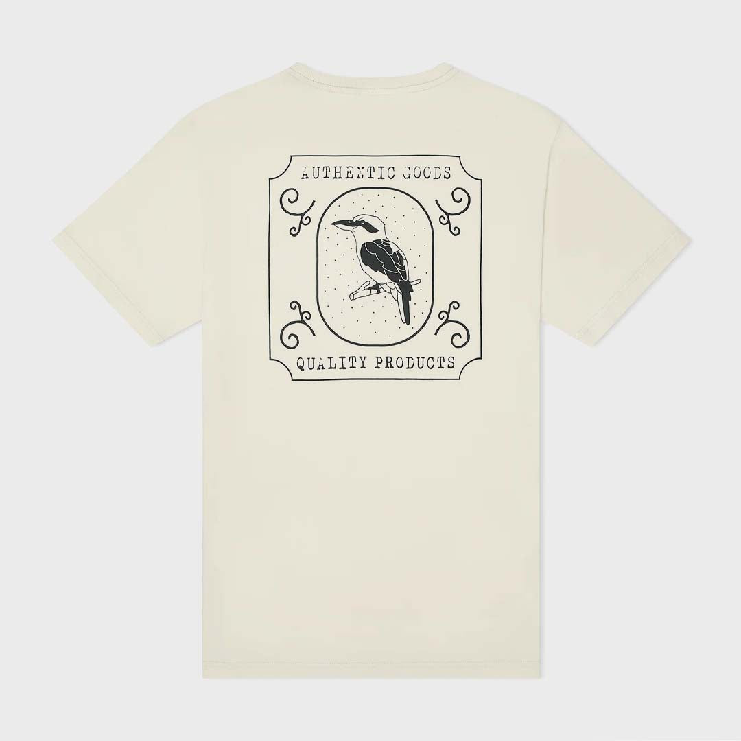 Authentic Logo Tee | Natural