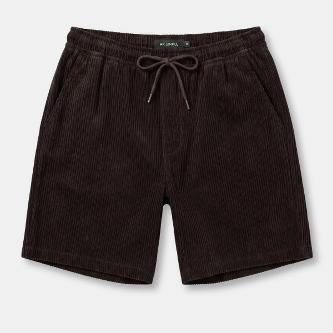 Burbank Cord Short Brown — image 1
