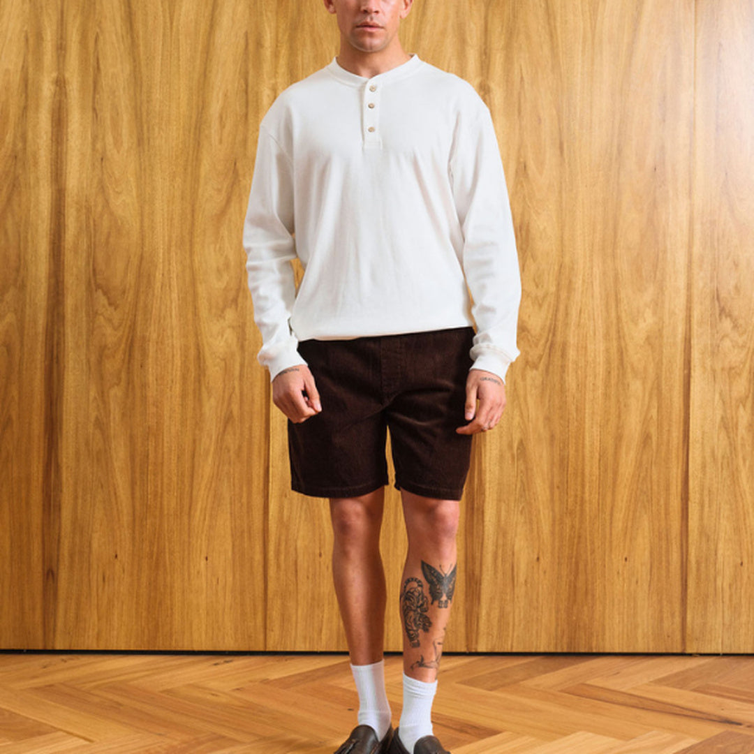 Burbank Cord Short Brown — image 8