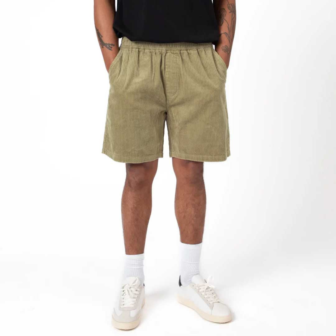 Burbank Cord Short | Slate Green