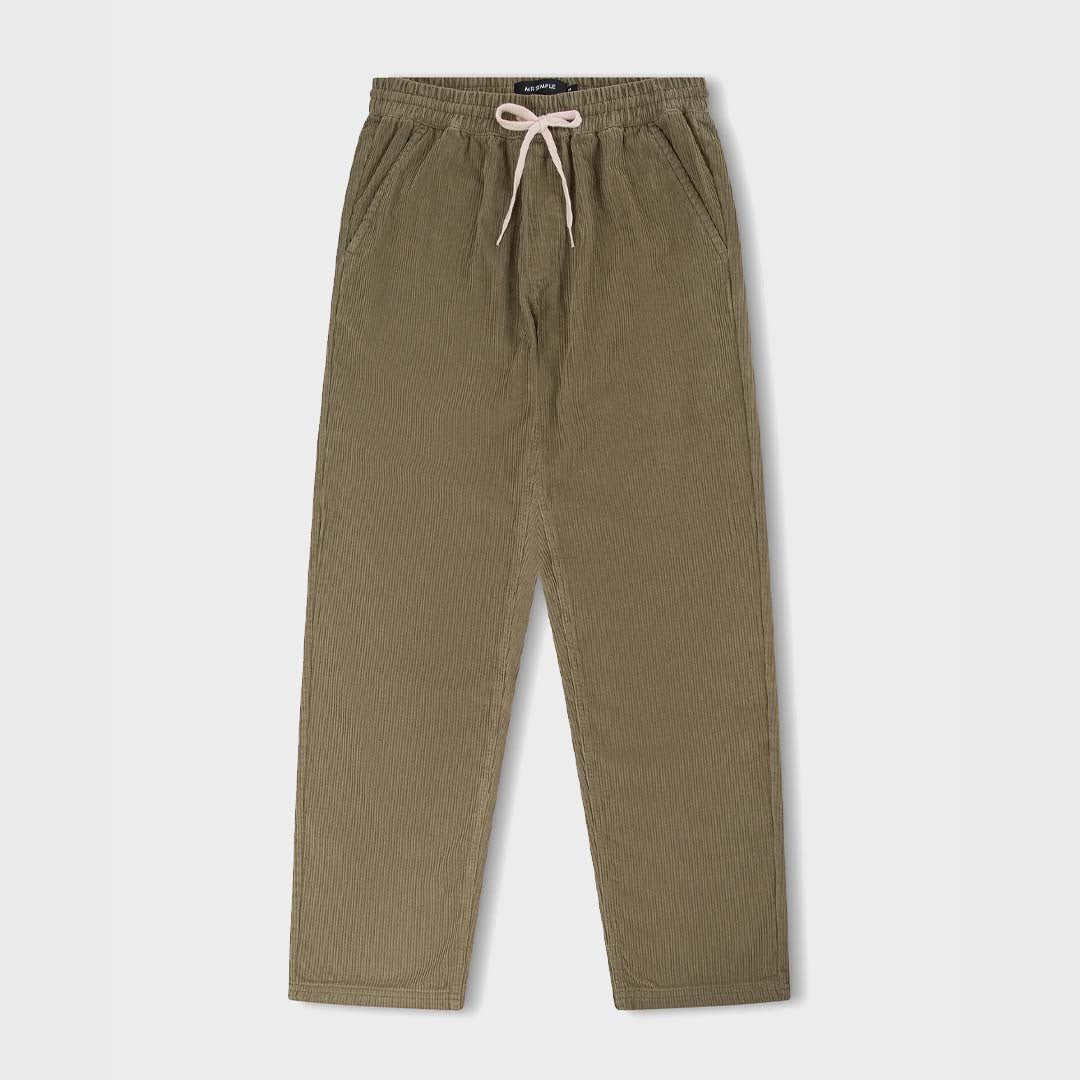 Burbank Elastic Cord Pant | Army