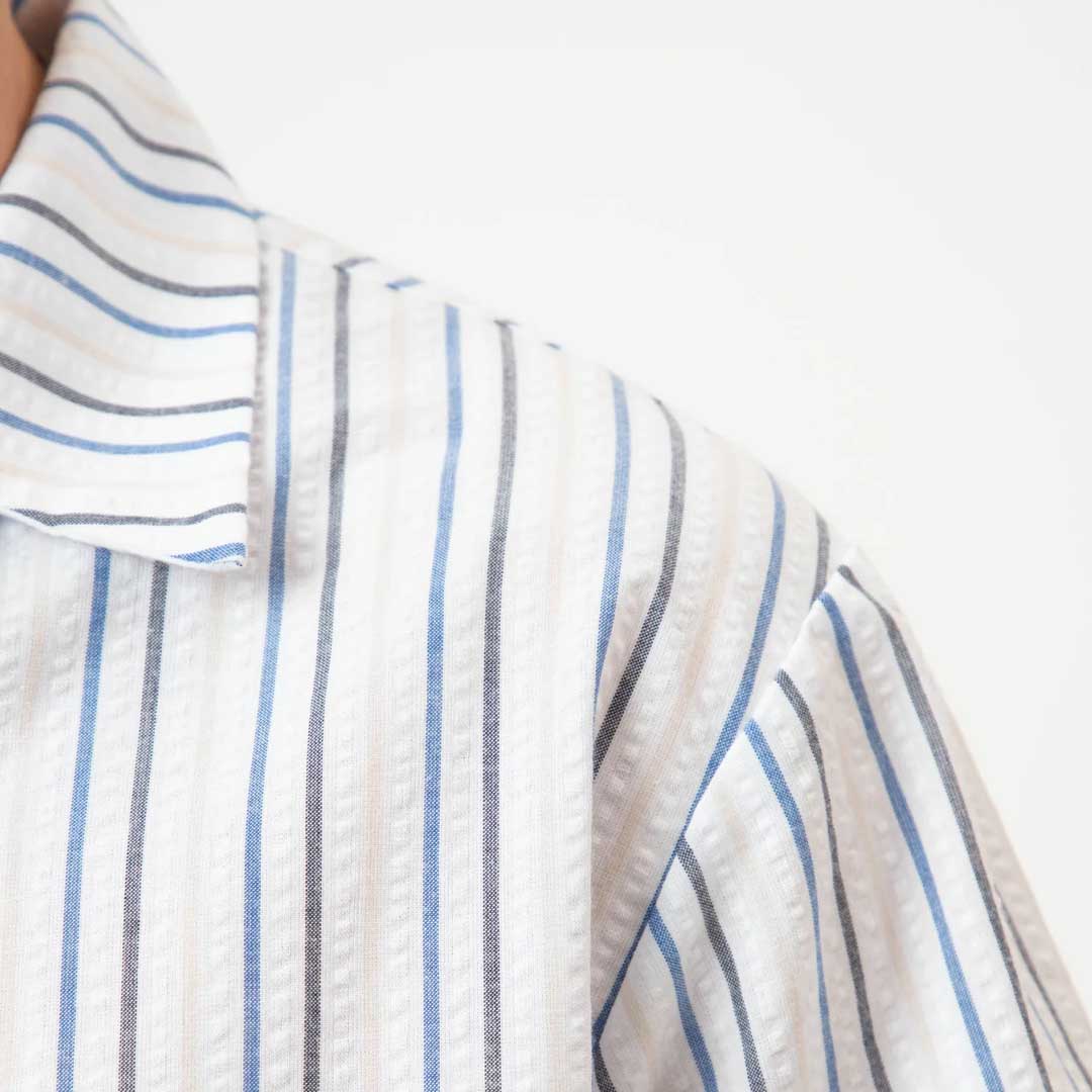 Cuban Shirt | Palm Beach Seersucker