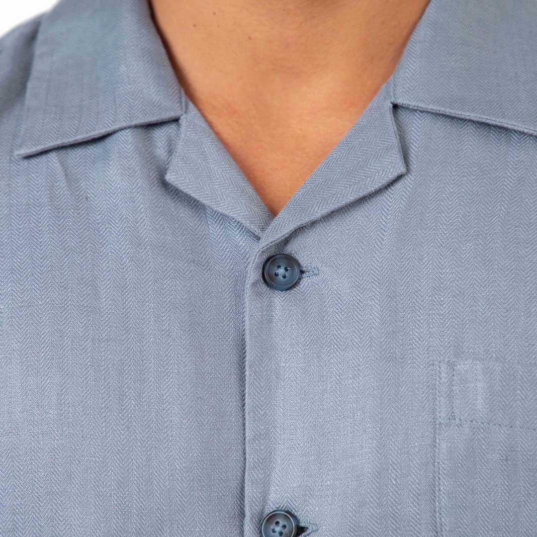 Cuban Shirt | Shore Slate Blue
