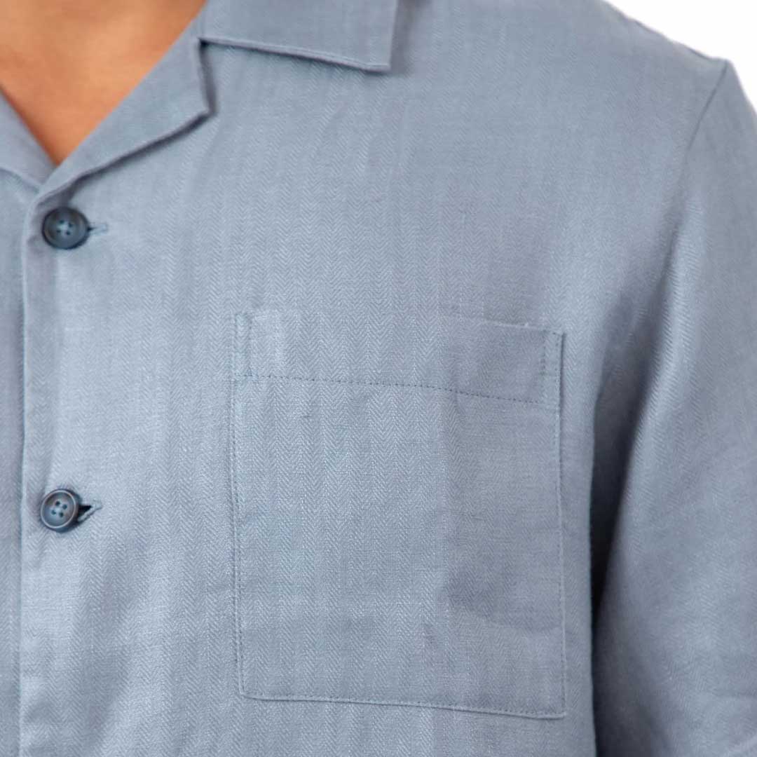Cuban Shirt | Shore Slate Blue