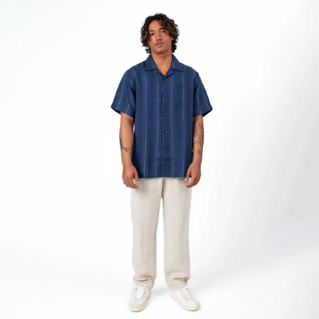 Cuban Shirt | Streamline Navy