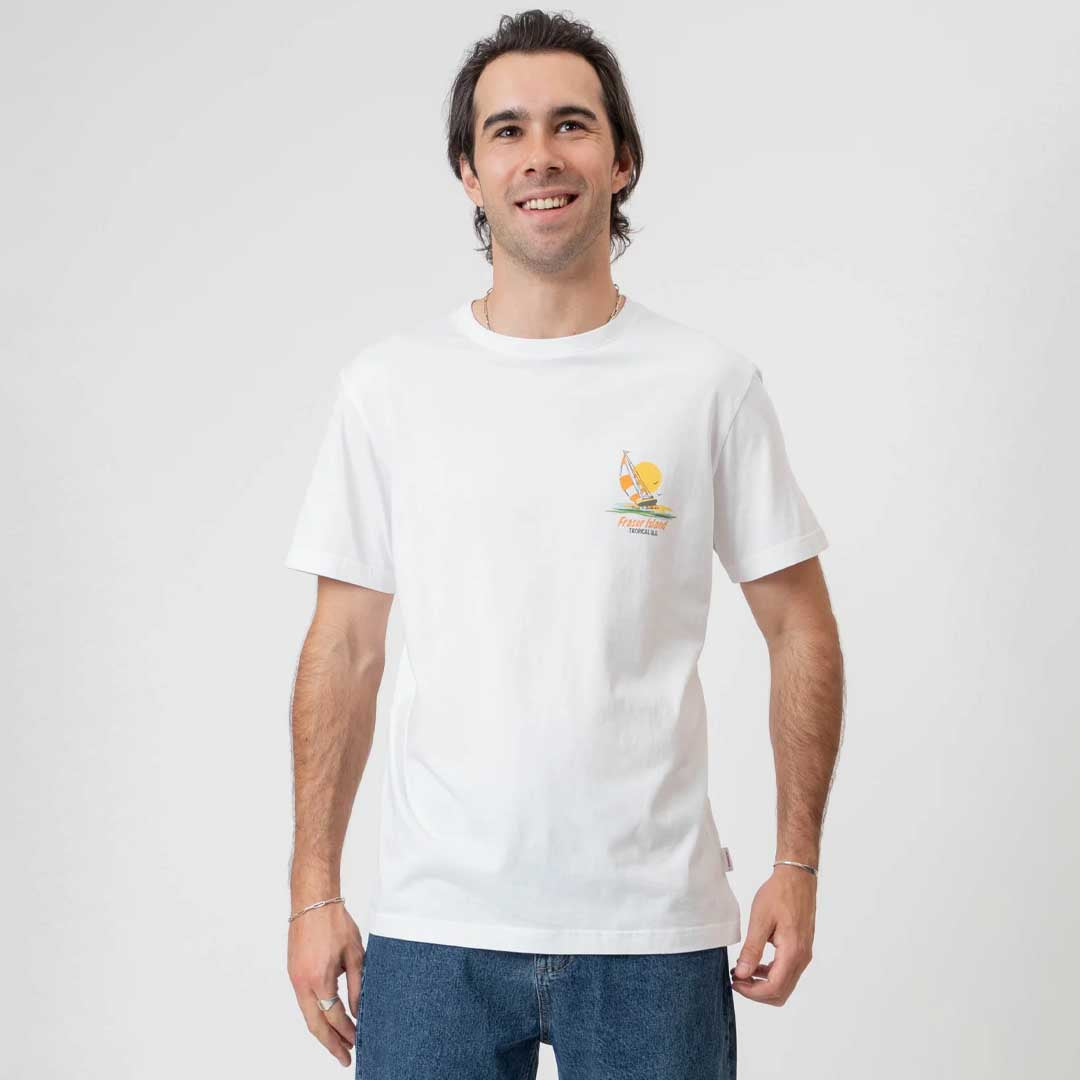 Fraser Island Tee | White