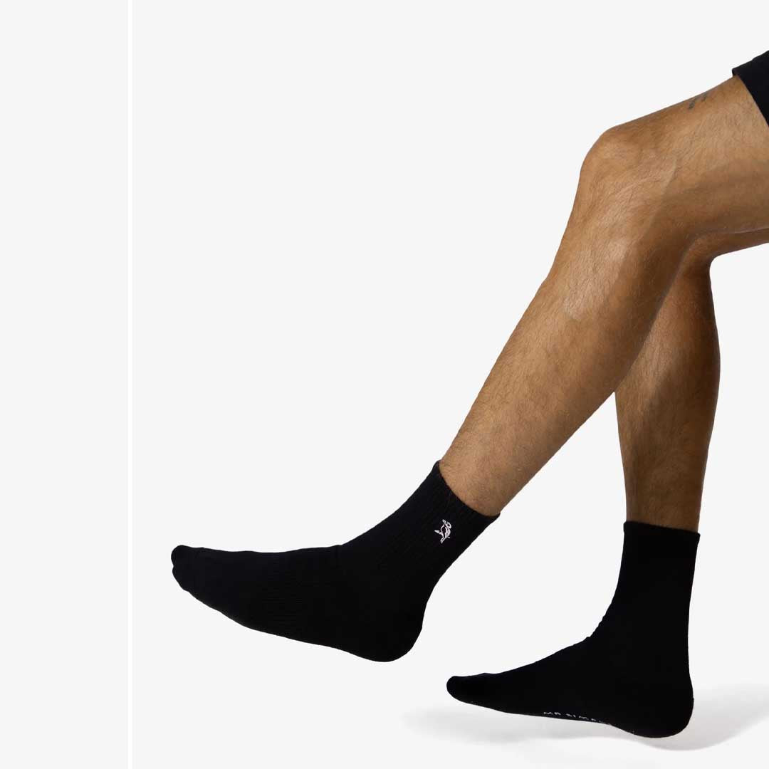 Mister Socks 3 Pack | Black