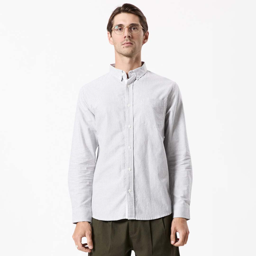 OXFORD SHIRT | WHITE STRIPE