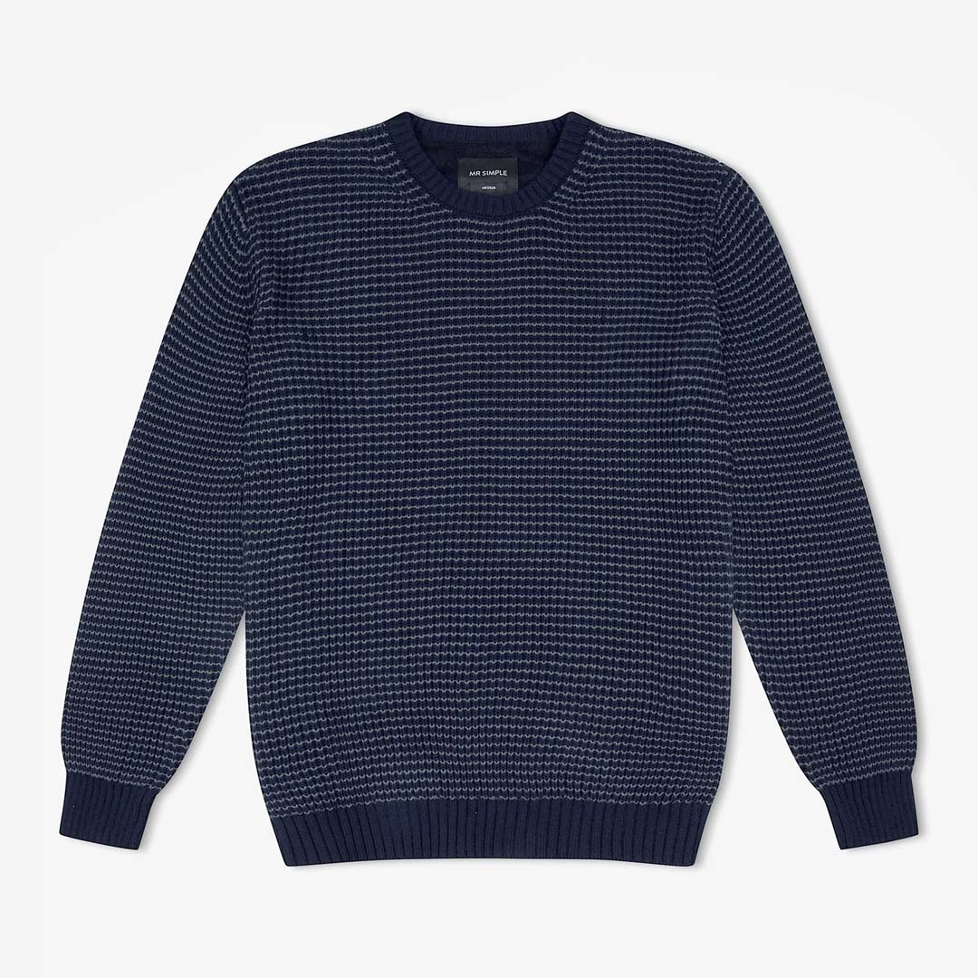 SAILOR KNIT | NAVY / GRAPHITE