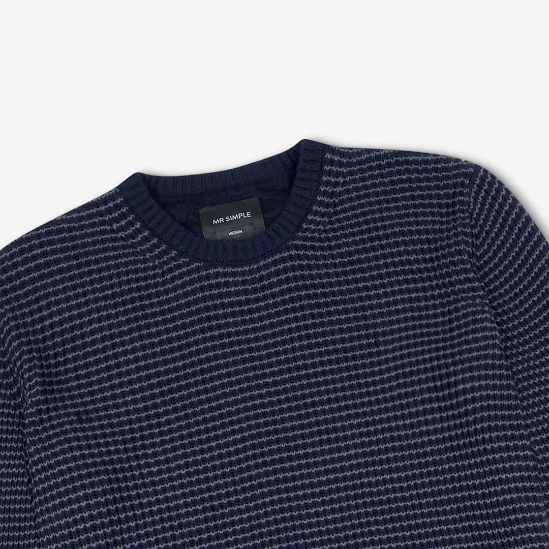 SAILOR KNIT | NAVY / GRAPHITE