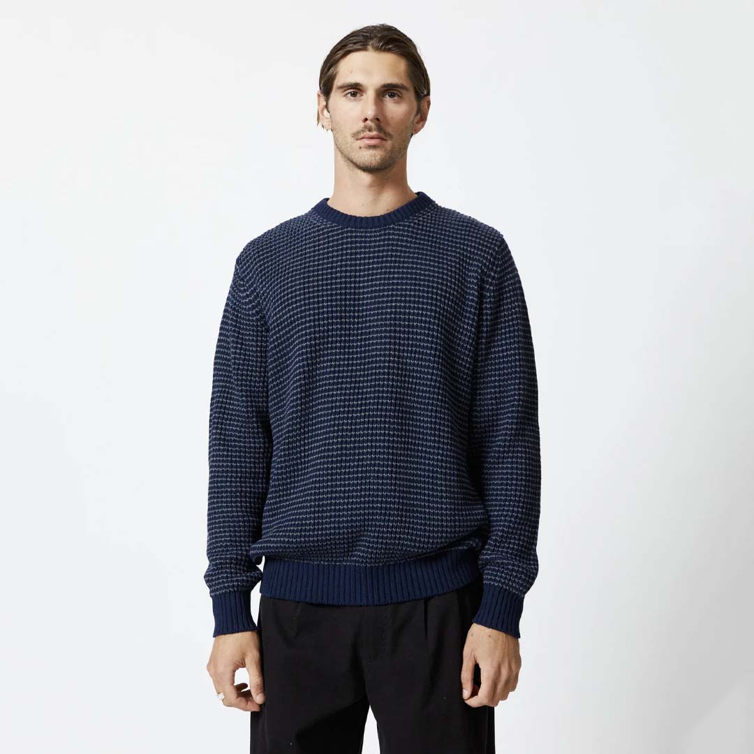 SAILOR KNIT | NAVY / GRAPHITE