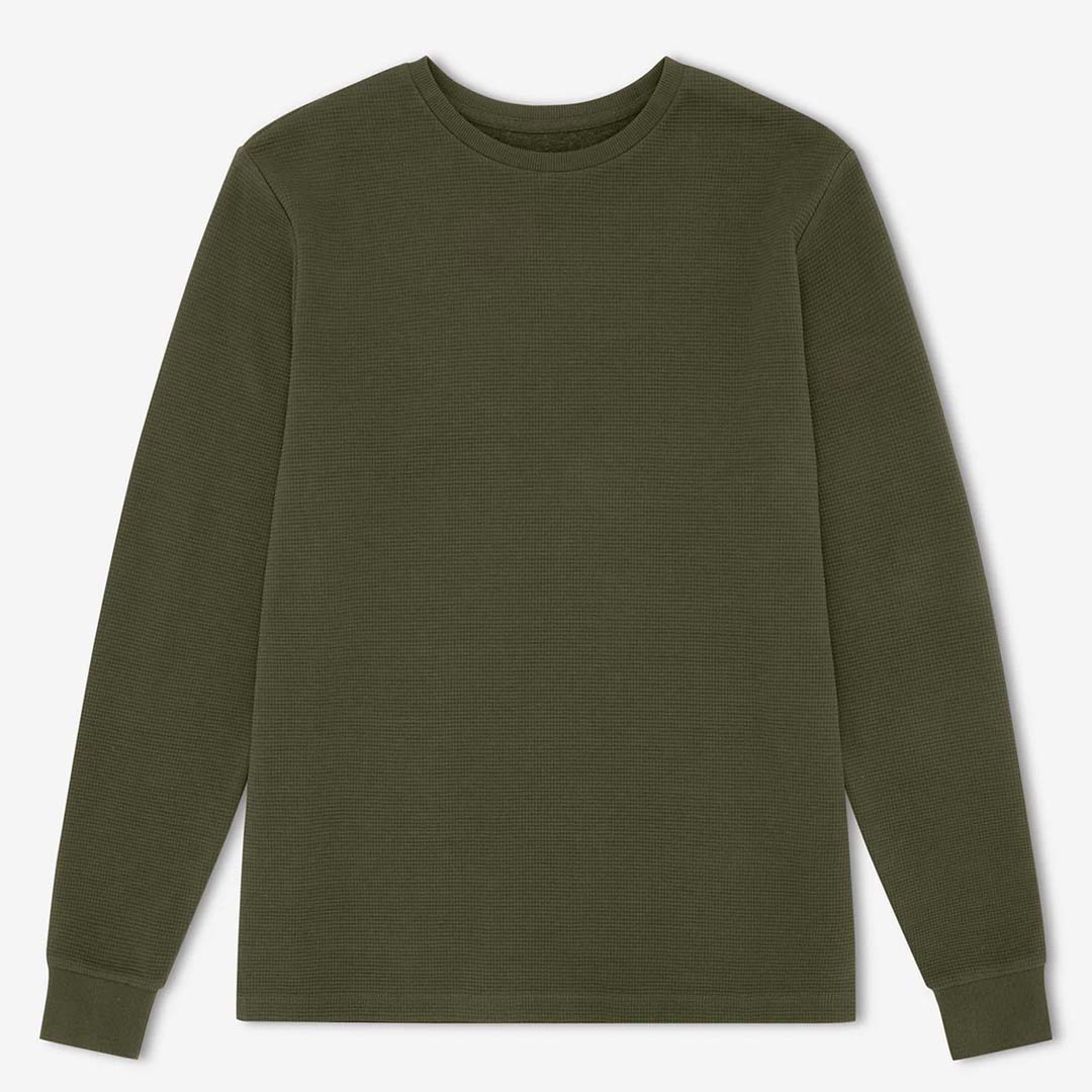 SMITH LONG SLEEVE WAFFLE | FATIGUE