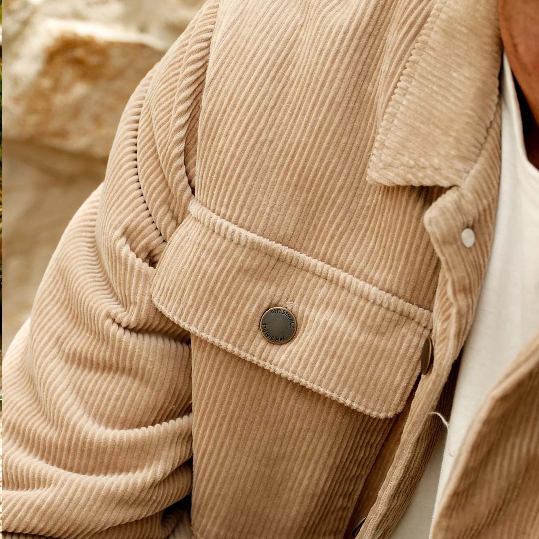 STOCKYARD WORKERS JACKET | STONE CORD