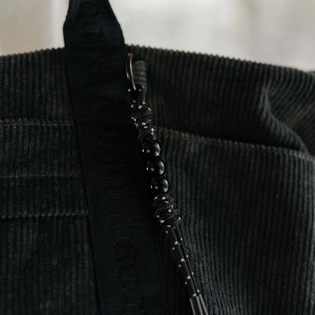 Jasper Tote | Charcoal Corduroy