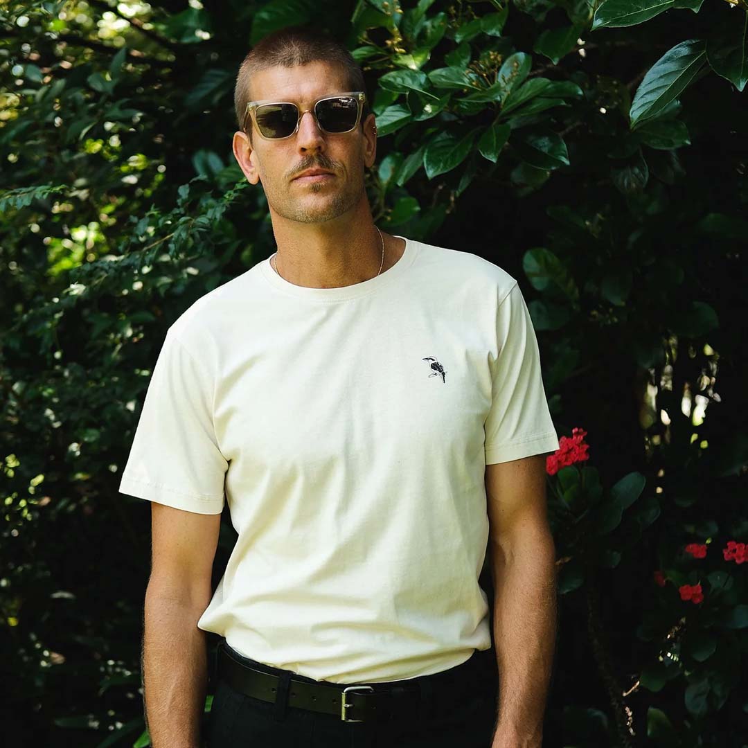 Authentic Logo Tee | Natural