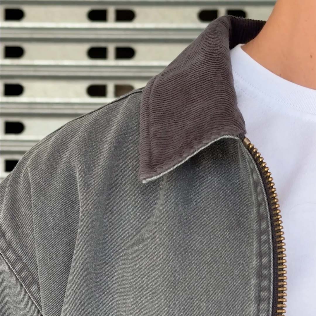 Ben Vintage Garage Jacket |. Vintage Black