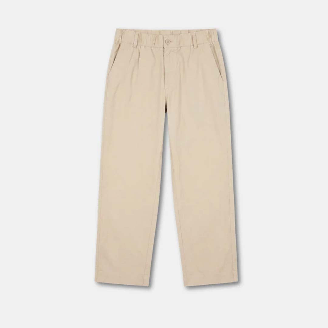 Chad Relaxed Elastic Waist Pant | Vintage Stone
