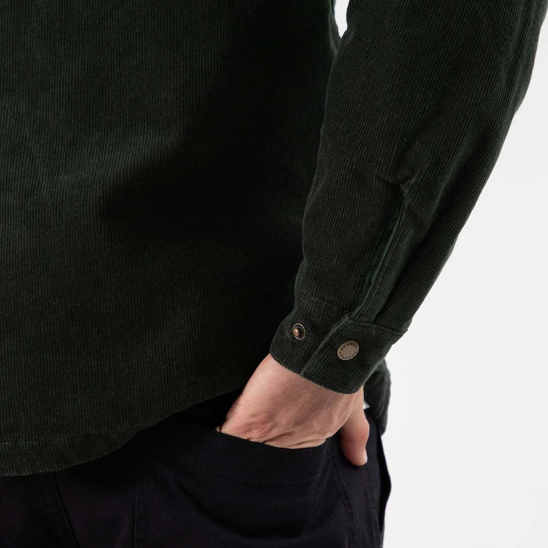 Quilted Cord Jacket | Pine