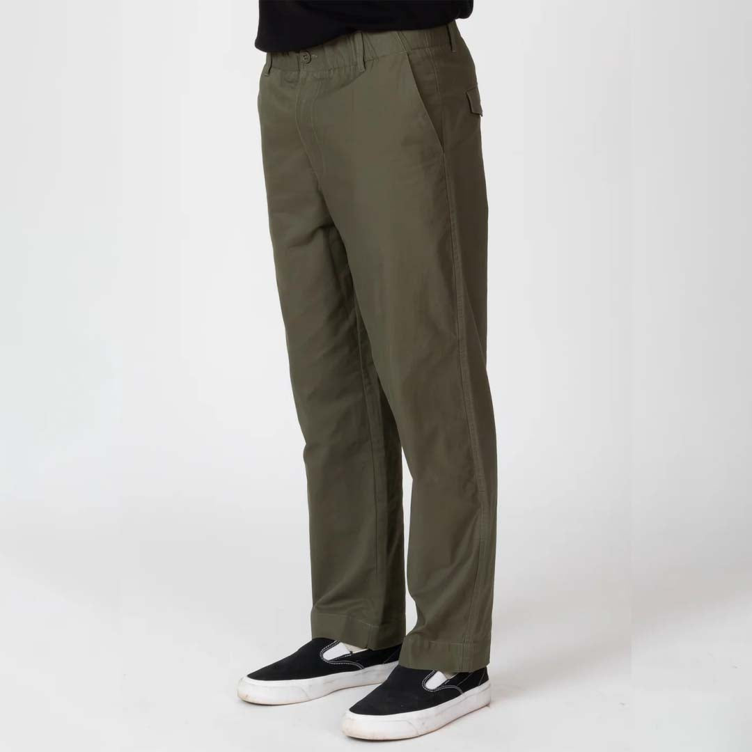 Chad Relaxed Elastic Waist Pant | Fatigue