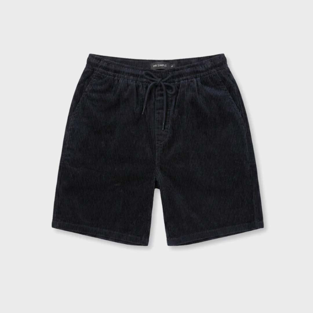 Burbank Cord Short | Charcoal